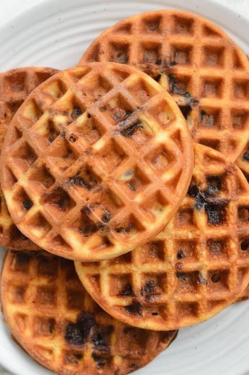 Blueberry Cream Cheese Chaffle