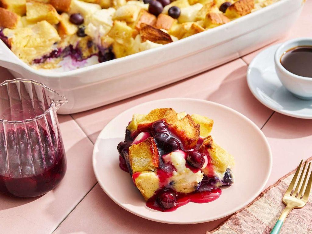 Blueberry French Toast Casserole