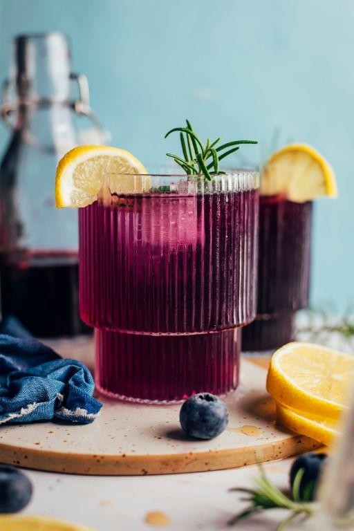Blueberry Ginger Sparkler