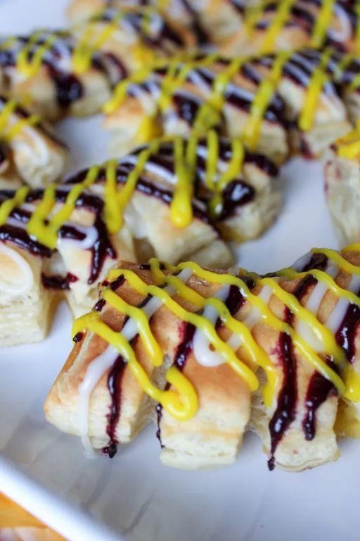Blueberry Lemon Bear Claws