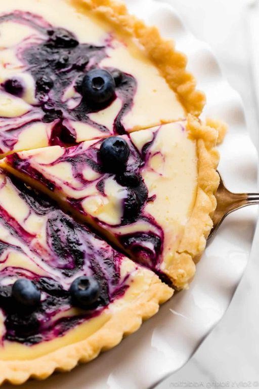 Blueberry Lemon Tart Pie