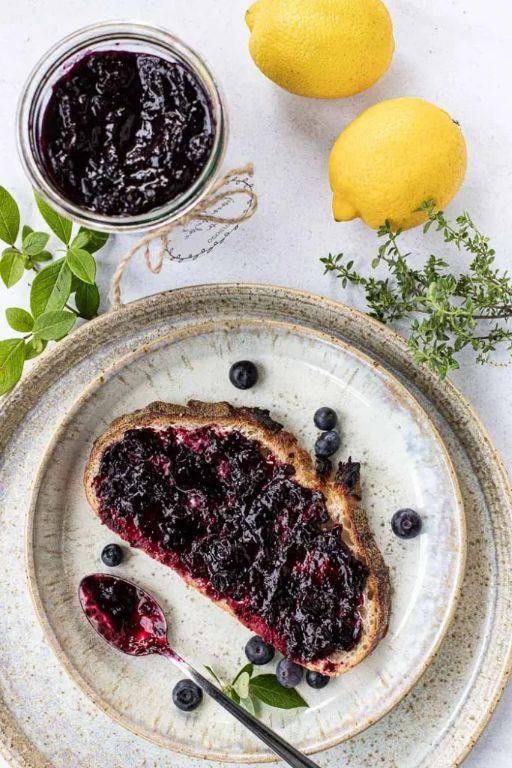 Blueberry Lemon Thyme Jam