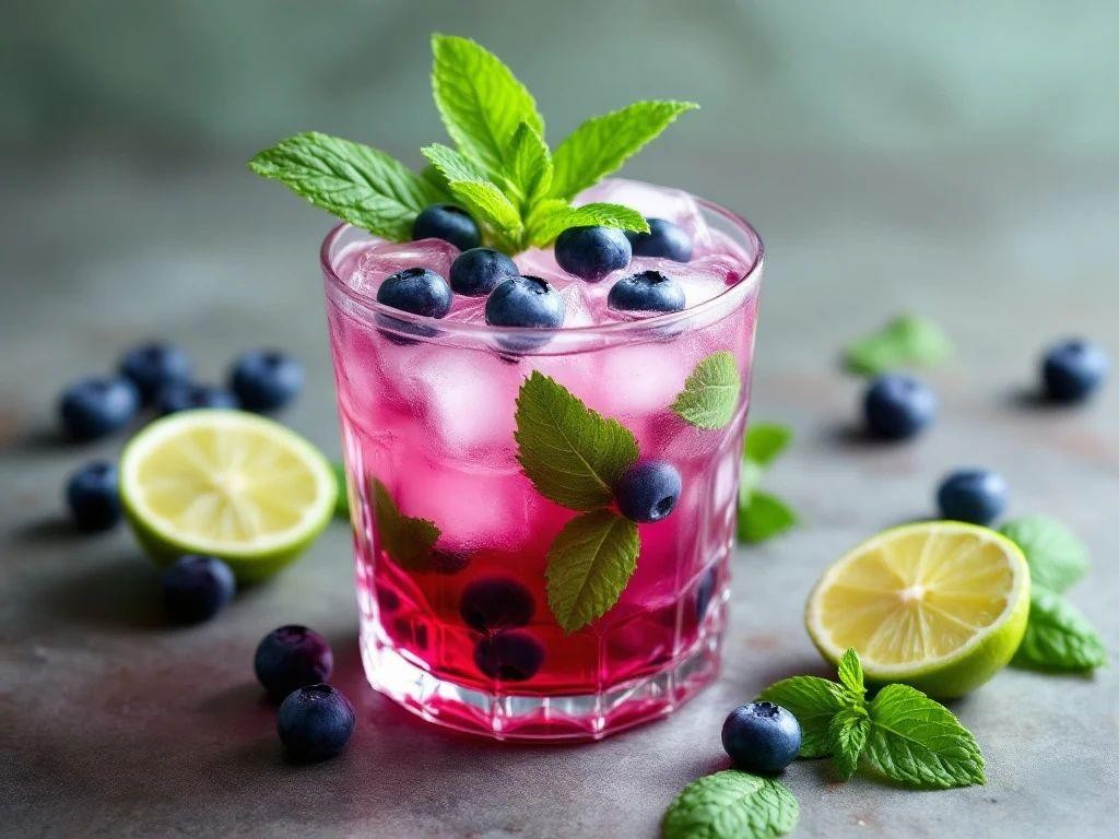 Blueberry Mint Cooler