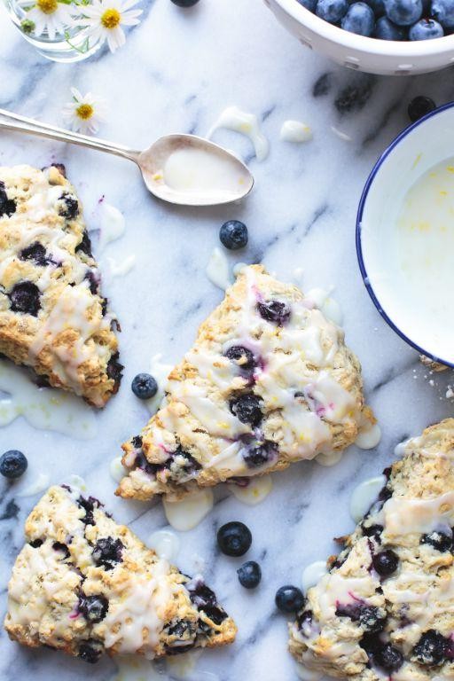 Blueberry Oatmeal Scones