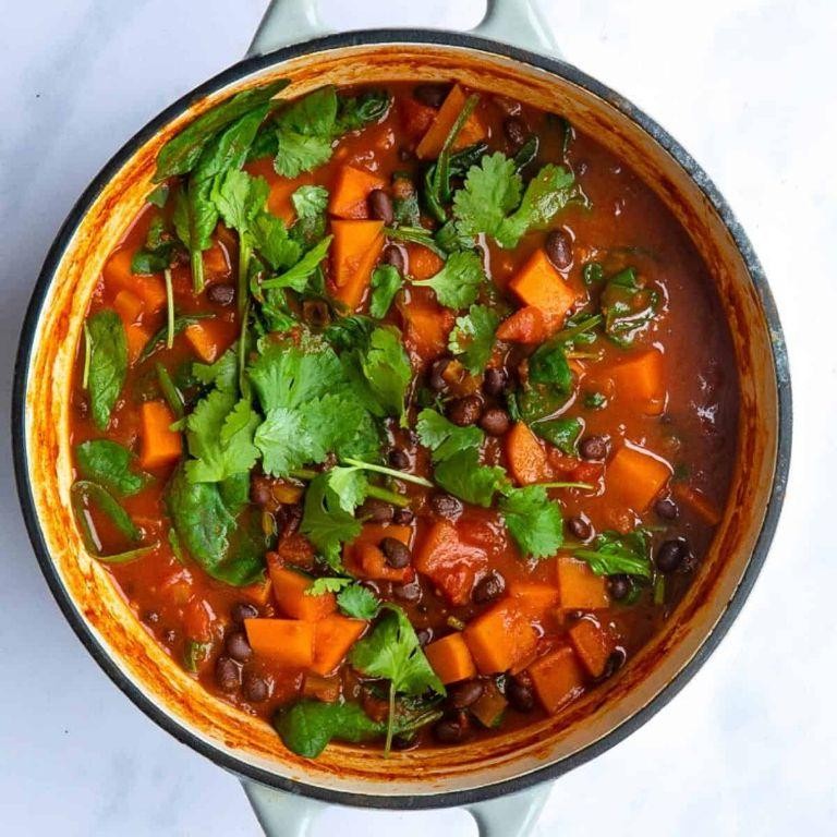 Bold Black Bean and Sweet Potato Stew