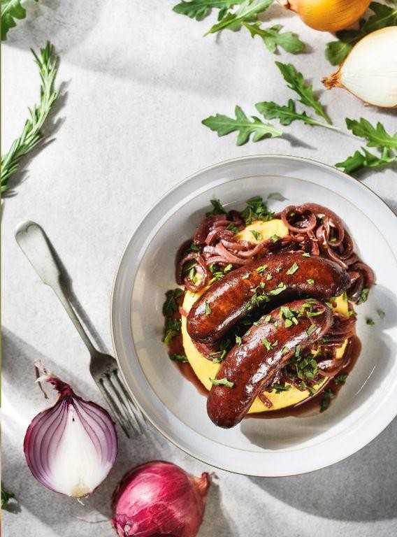 Bologna Sausage with Red Wine