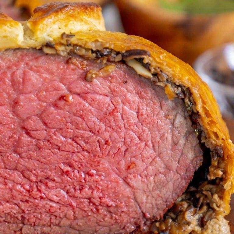 Bottom Round Beef Wellington