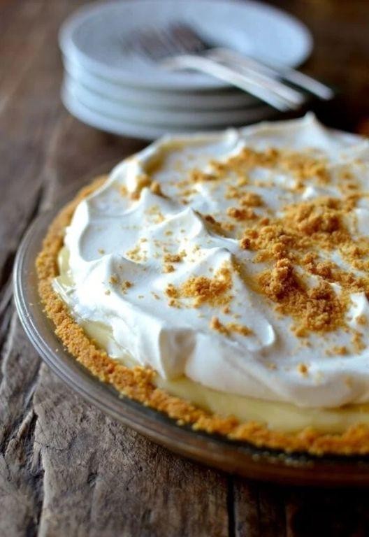 Bourbon Banana Cream Pie