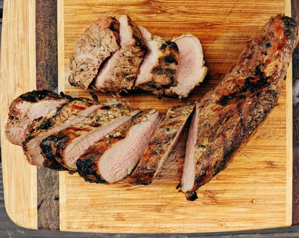Bourbon Brown Sugar Pork Loin Steak