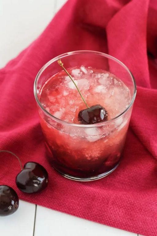Bourbon Cherry Lemonade