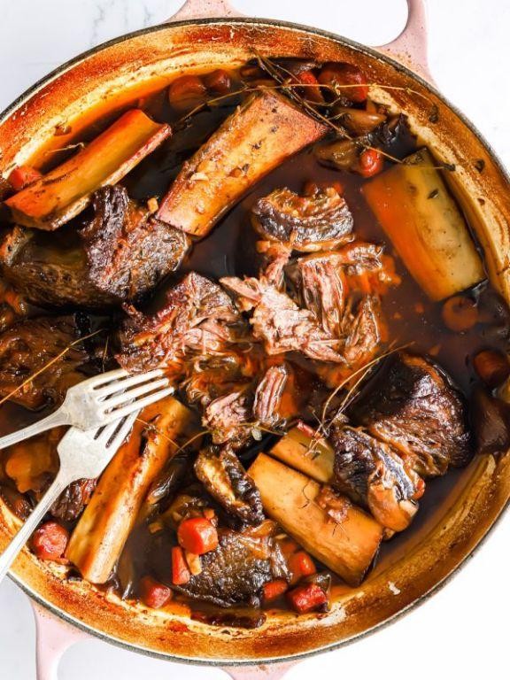 Bourbon Glazed Short Ribs
