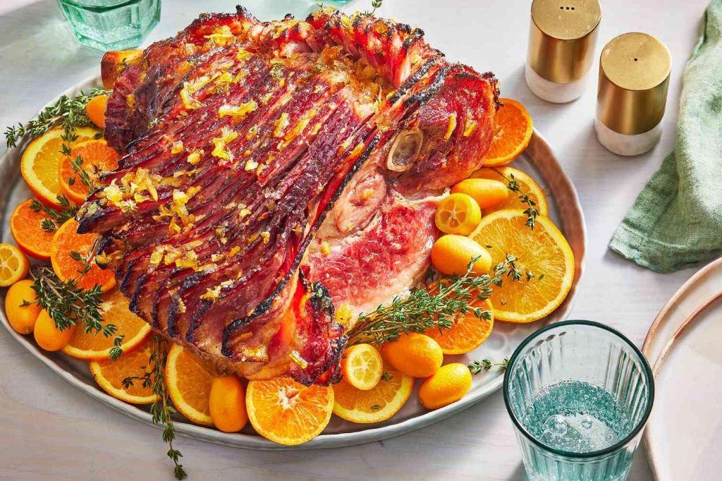 Bourbon Honey Glazed Southern-Style Ham
