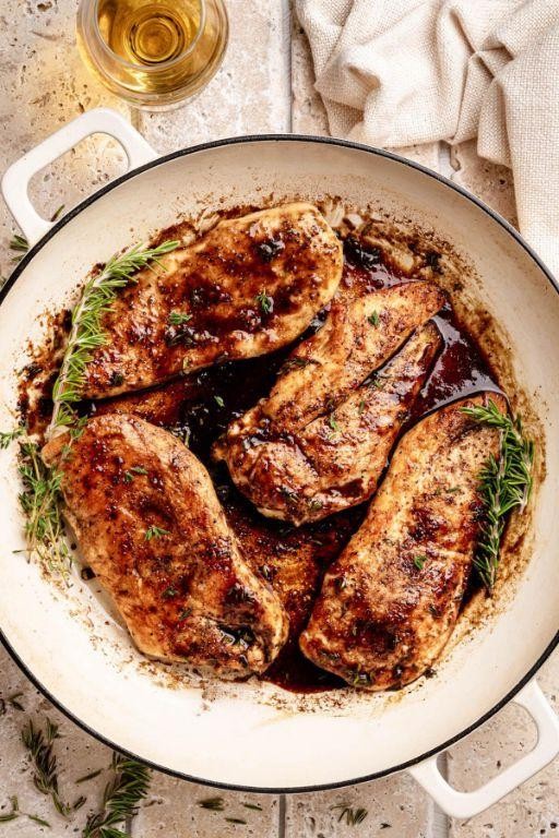 Bourbon-Glazed Jerk Chicken Thighs