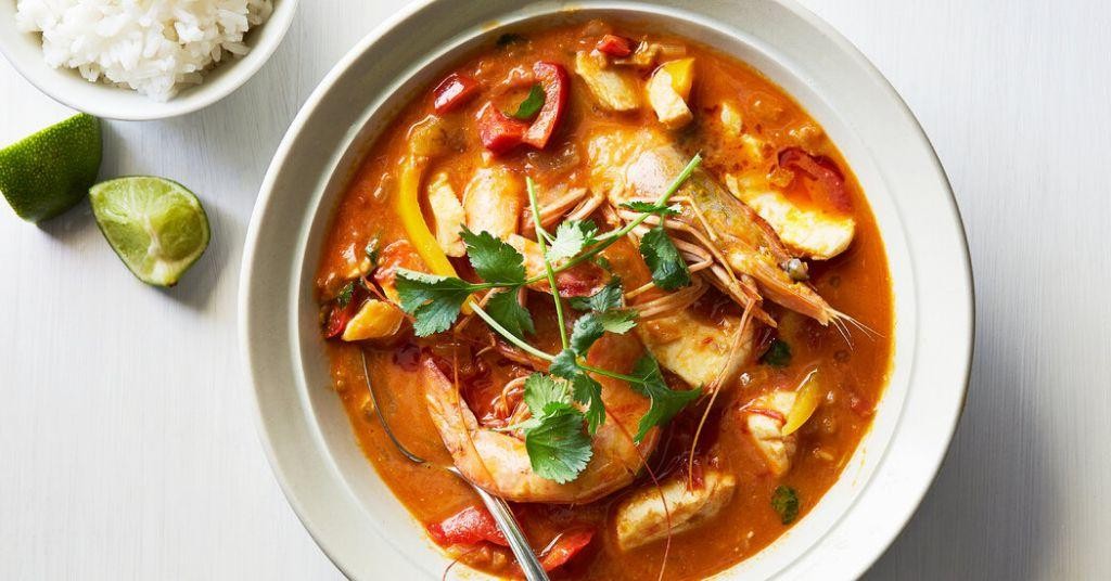 Brazilian Steamed Soft Shell Crab Moqueca