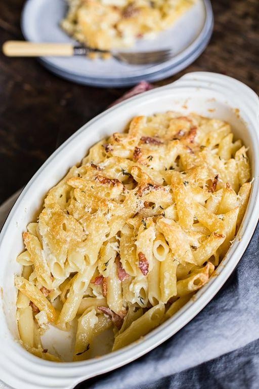 Brie and Bacon Macaroni