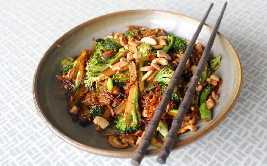 Broccoli and Cashew Fried Rice