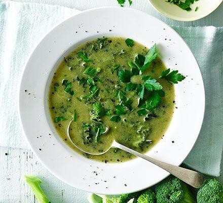 Broccoli and Kale Detox Soup