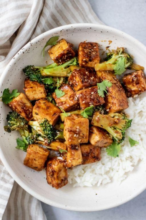 Broccoli and Tofu Stir Fry