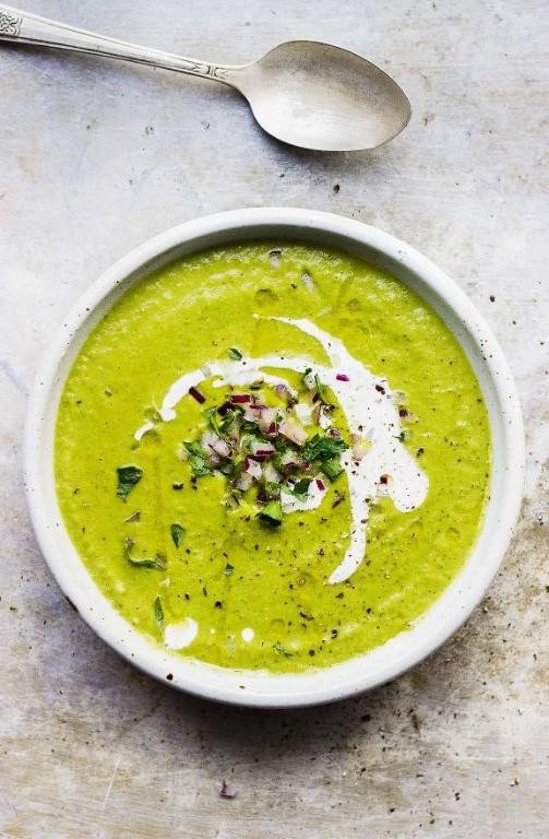 Broccoli and White Bean Soup