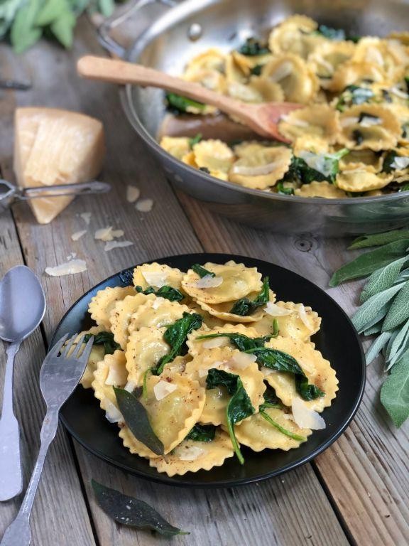 Brown Butter Sage Ravioli