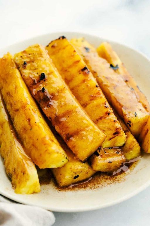 Brown Sugar Caramelized Pineapple