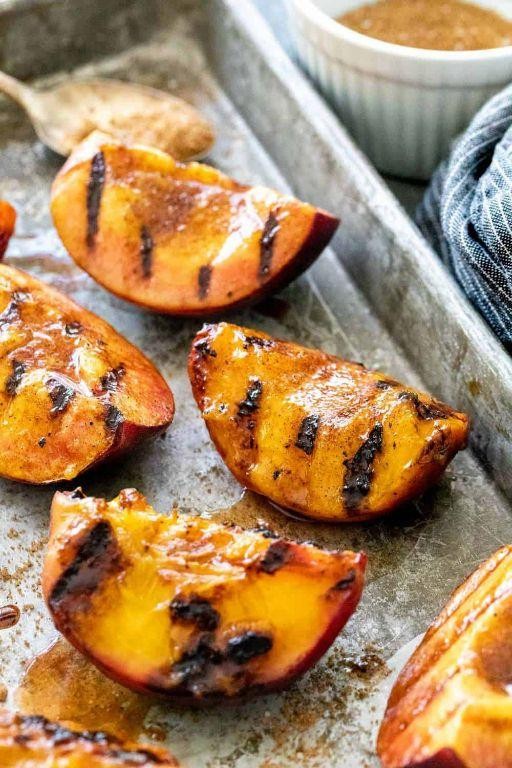 Brown Sugar Grilled Peaches