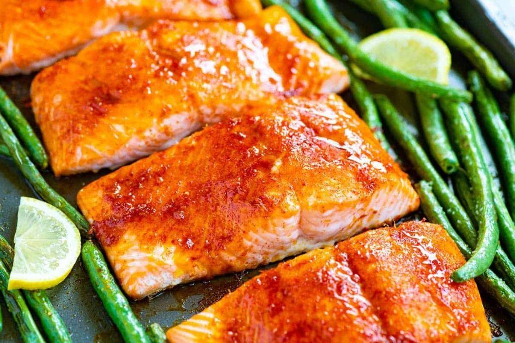 Brown Sugar Oven Roasted Salmon