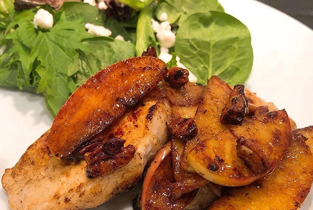 Brown Sugar and Apple Cinnamon Pork Loin Chops