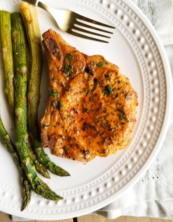 Brown Sugar and Dijon Mustard Pork Chops