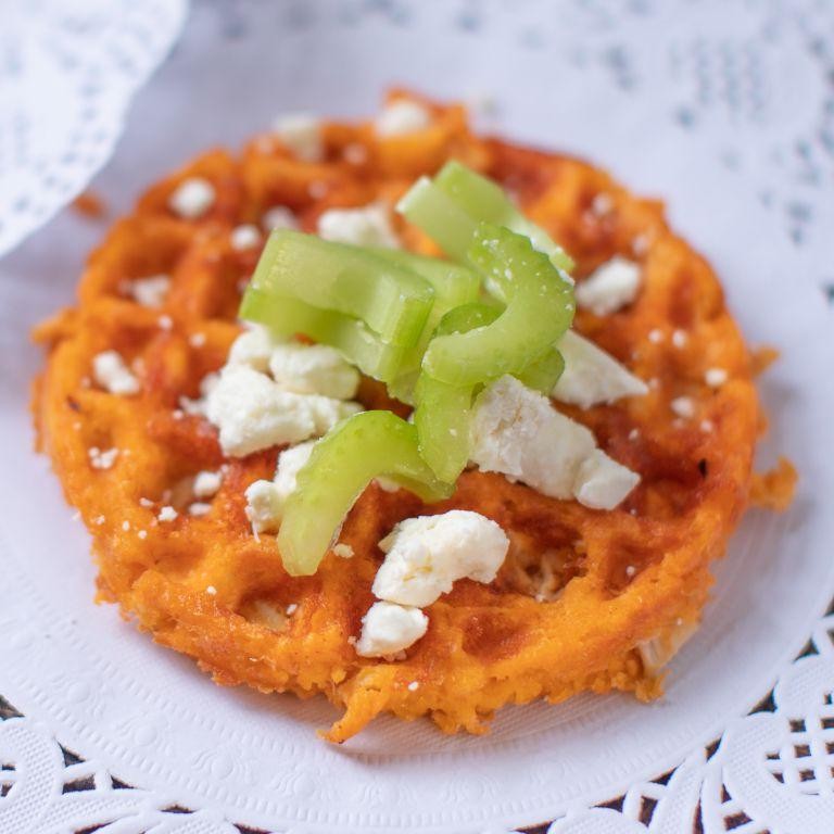 Buffalo Chicken Chaffle