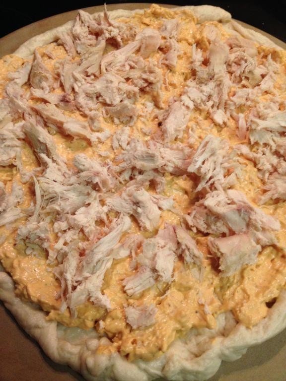 Buffalo Chicken Pizza Dip