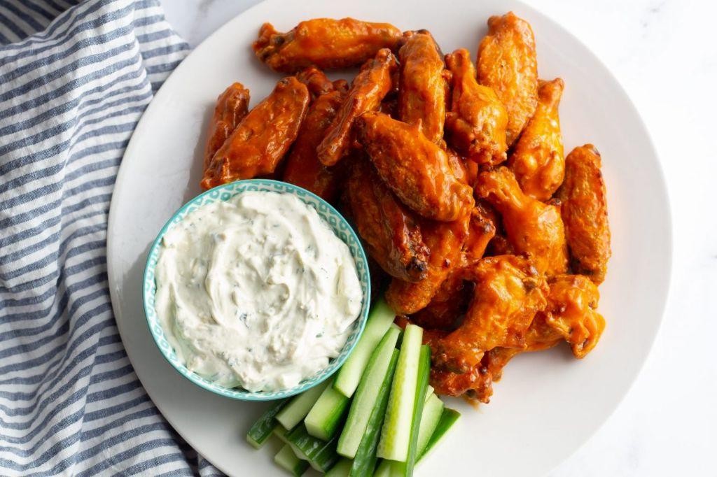 Buffalo Chicken with Blue Cheese Dressing