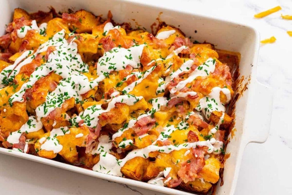 Buffalo Ranch Chicken Tenderloin Casserole