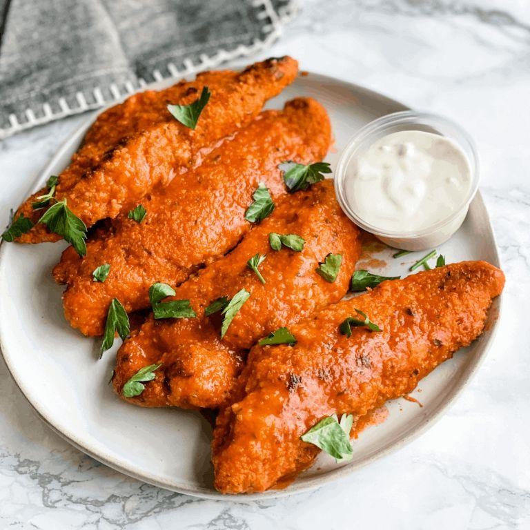 Buffalo Style Baked Chicken Tenders