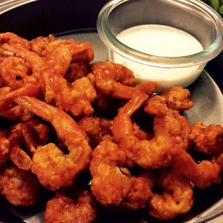 Buffalo Style Battered Shrimp