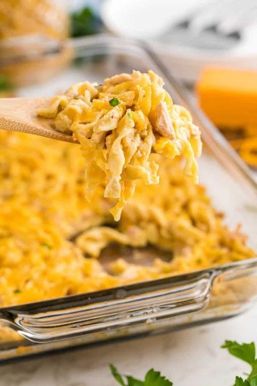 Buffalo Style Tuna Noodle Casserole