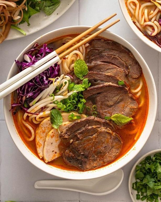 Bun Bo Hue - Spicy Beef Noodle Soup