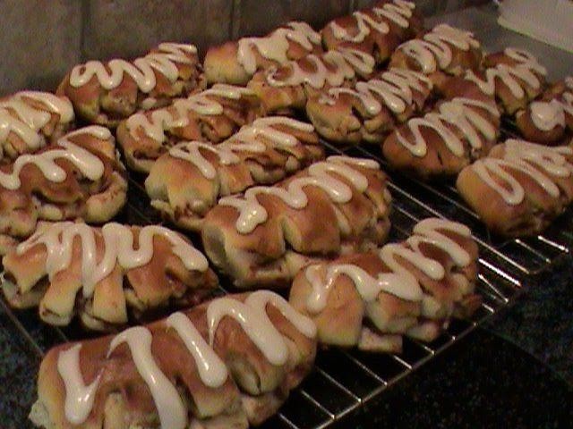 Butter Pecan Bear Claw Pastries