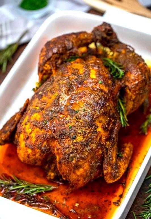 Butter and Herb Roasted Chicken