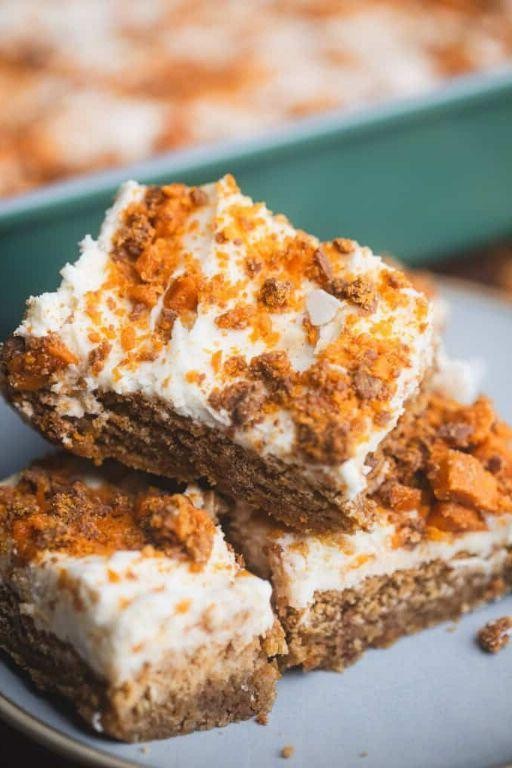 Butterfinger Blondies
