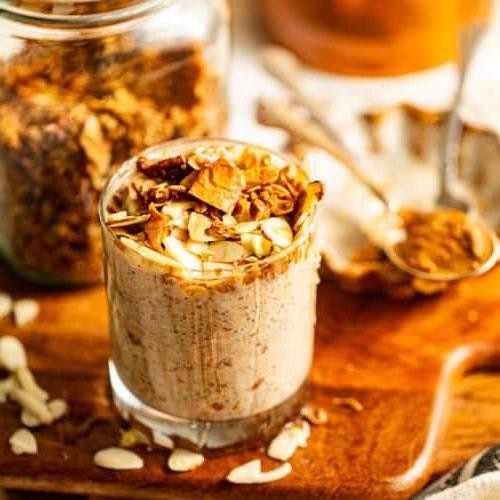 Buttermilk Overnight Oats with Almonds