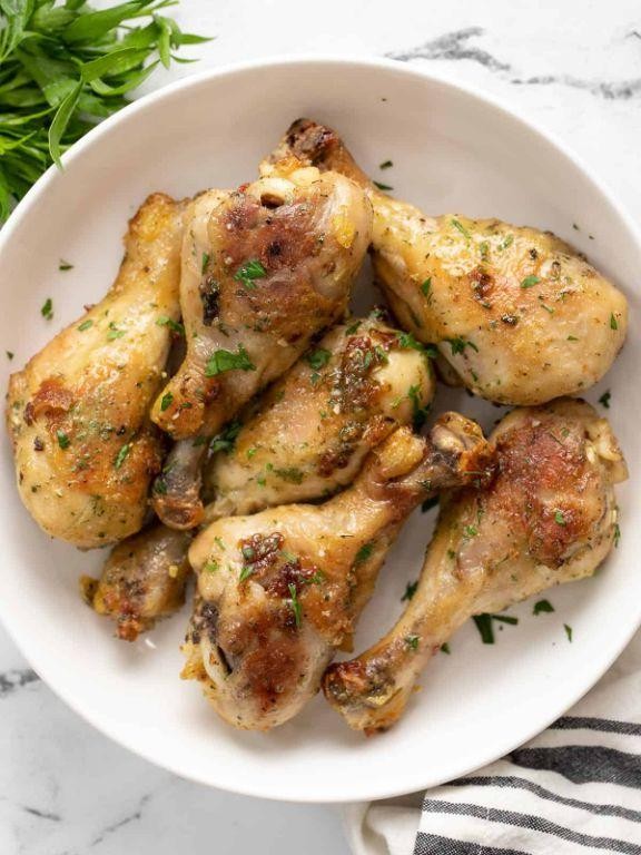 Buttermilk Ranch Baked Drumsticks