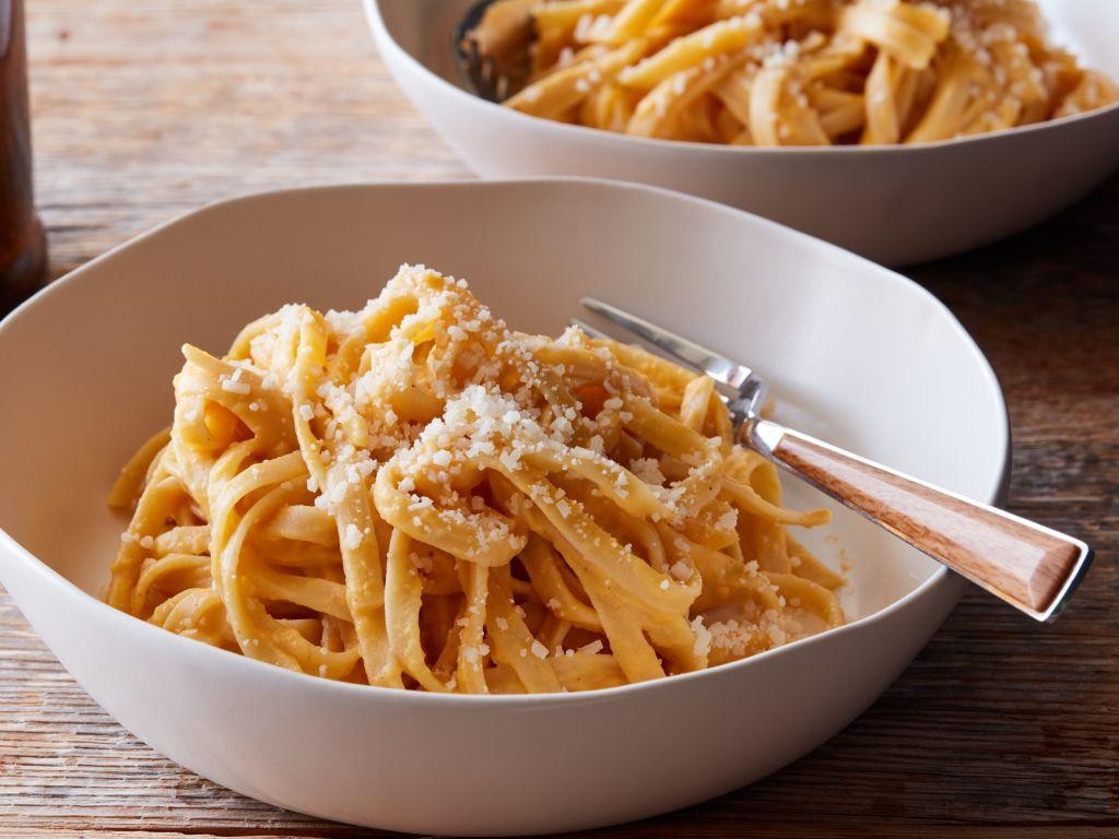 Butternut Pumpkin Alfredo Pasta