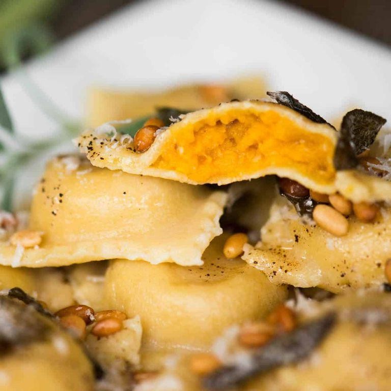 Butternut Squash Low Sodium Ravioli