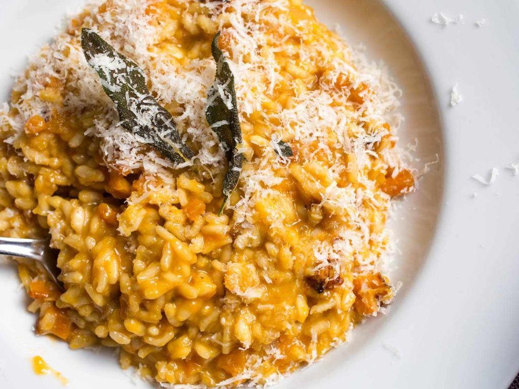 Butternut Squash Risotto with Sage