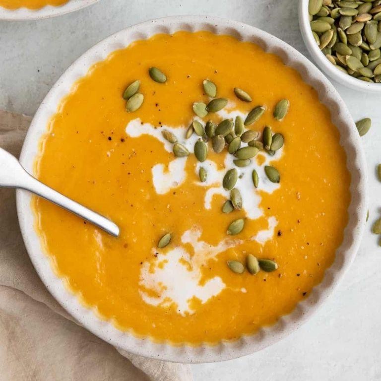 Butternut Squash Soup with Coconut Milk