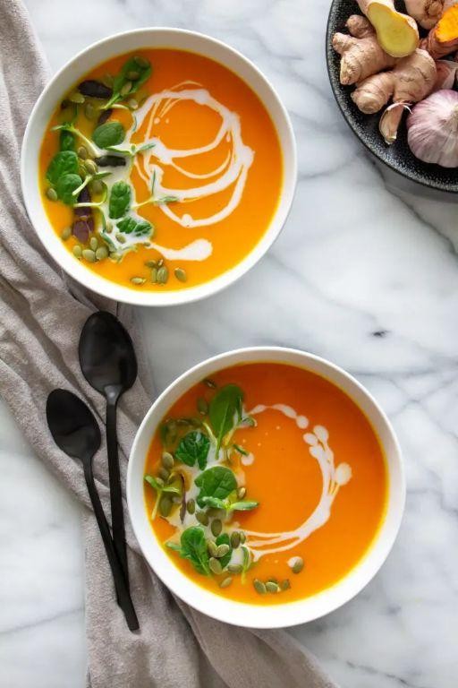 Butternut Squash and Carrot Soup