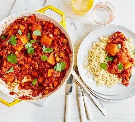 Butternut Squash and Chickpea Tagine