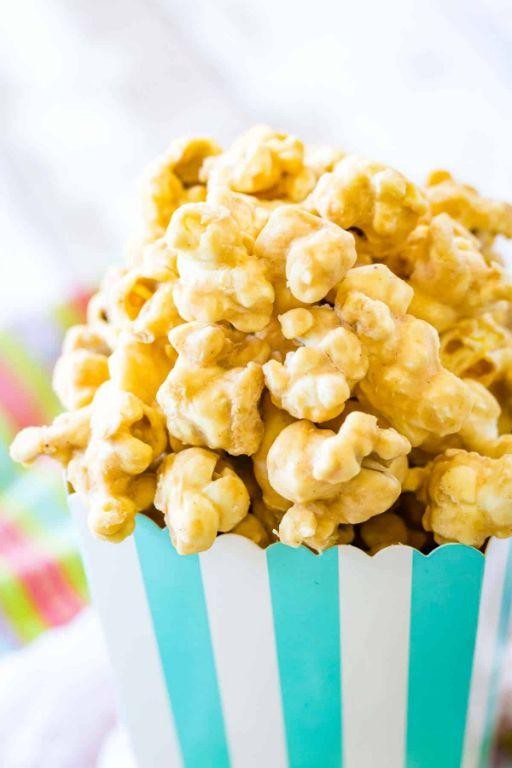 Butterscotch Caramel Popcorn