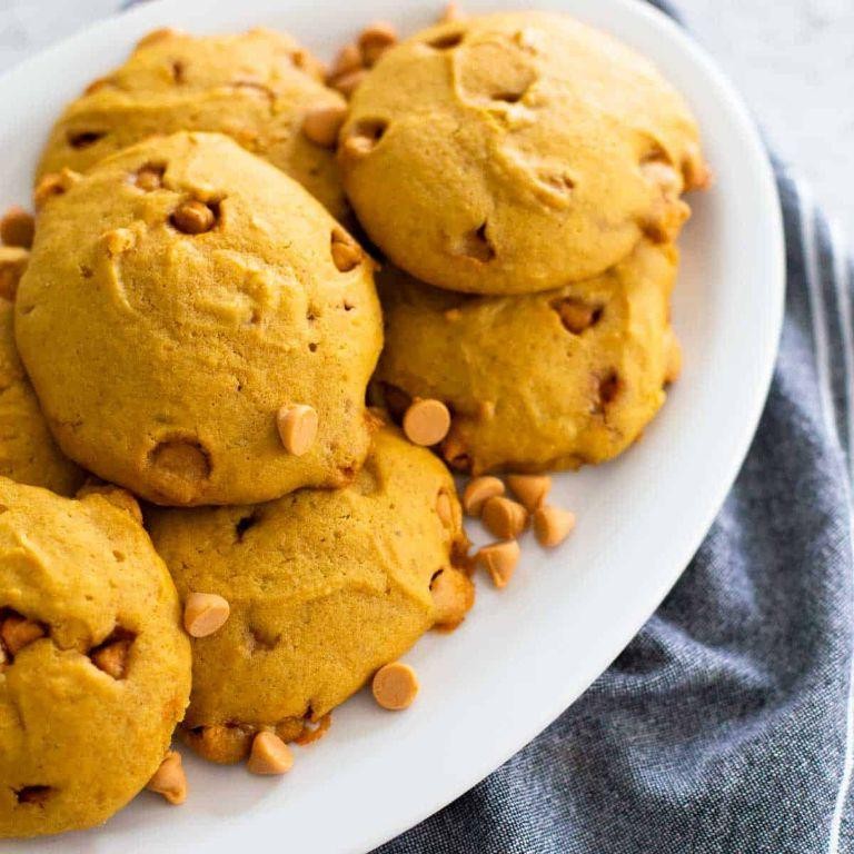 Butterscotch Chip Pumpkin Cookies